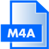 M4A File Extension Icon 72x72 png